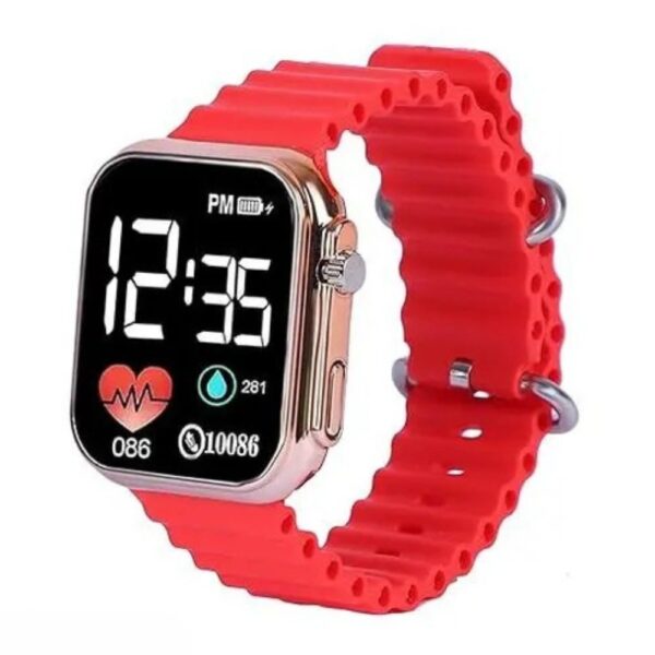 ActiveFit Pro Smartwatch – Red Edition