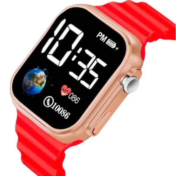 ActiveFit Pro Smartwatch – Red Edition - Image 3